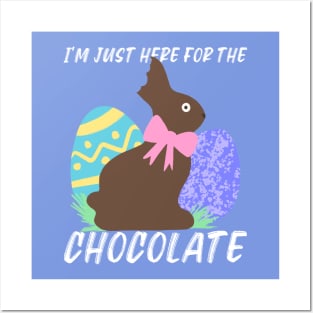 Chocolate Easter Bunny Posters and Art